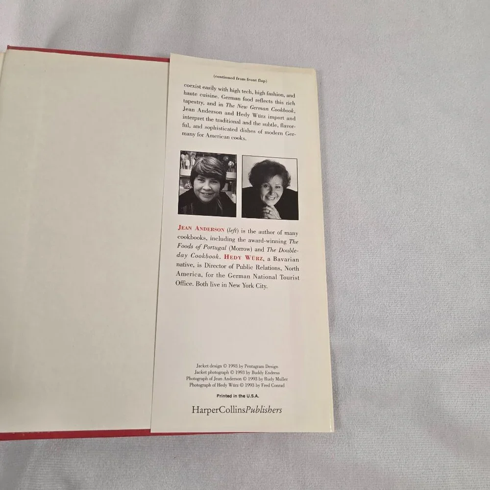2 Cookbooks - 1. The New German Cookbook, 2. Chez Nous